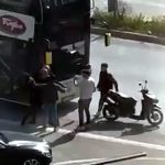 İETT şoförü ile motosikletli kavgası Başakşehir’i karıştırdı